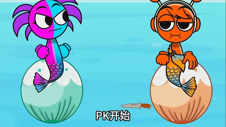 pinkiVS姆罗娜 半身象VS奥伦才艺PK