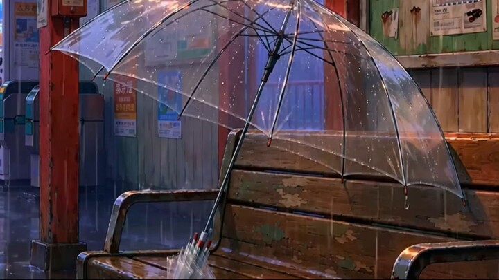 The Umbrella at Platform 9 | Anime Short Story