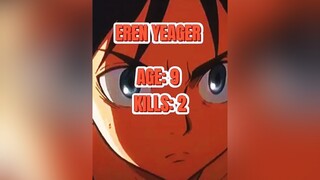 Eren's Total Kills aot fyp viral AttackOnTitan edit anime eren kills titan attacktitan