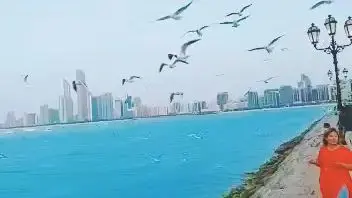 Abu Dhabi Bay walk, UAE