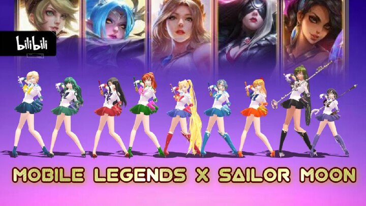 Sailor Moon X Mobile Legends Bang Bang Collaboration Please? [Animation]