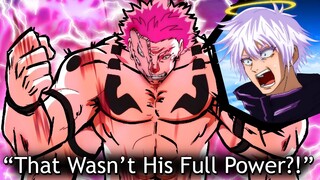 Sukuna’s Godly True Power! Gojo was TOO WEAK!- Jujutsu Kaisen Chapter 252