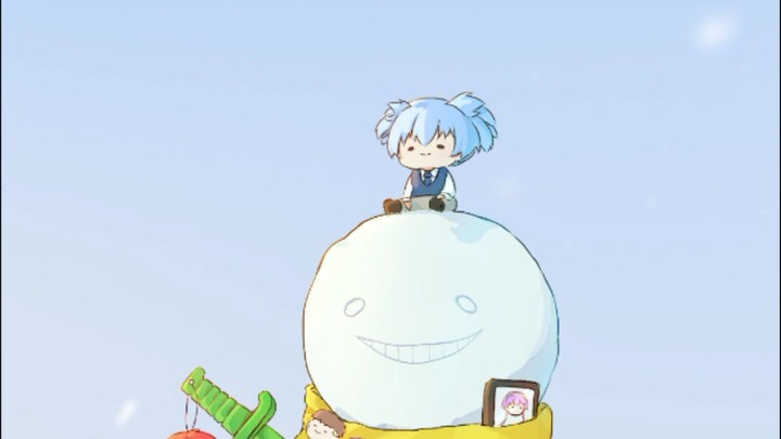 Koro Sensei Snowman ☃️