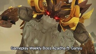 Gameplay Azadha ft. Ganyu