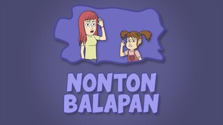 Nonton Balapan | Animasi Kocak Kartun Lucu | Naya dan Loli