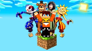 Minecraft, ale ŚWIAT MA JEDEN BLOK z MOONDROP, FREDDY, ENCANTO, SUNDROP!