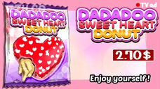 Dadadoo Sweet Heart Donut