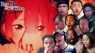 RAM NO ! RE:ZERO SEASON 2 EPISODE 23 | 48  |  BEST REACTION COMPILATION