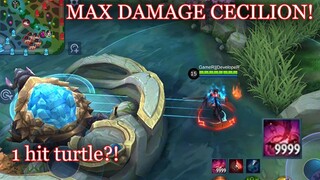 How to Max damage cecilion in Mobile Legends