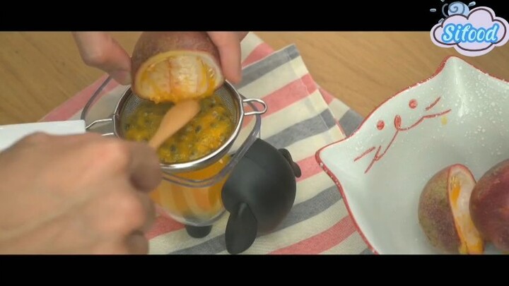 Mousse Gấu chanh dây 1 #amthuc