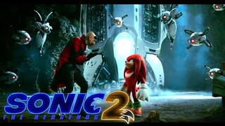 Egg Man y Knuckles se alían | Sonic 2 | clip 4k Español Latino