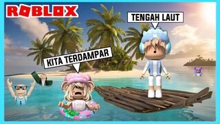 Aku Dan Adiku Terdampar Di Pulau Tengah Laut Di Roblox Brookhaven ft @Shasyaalala