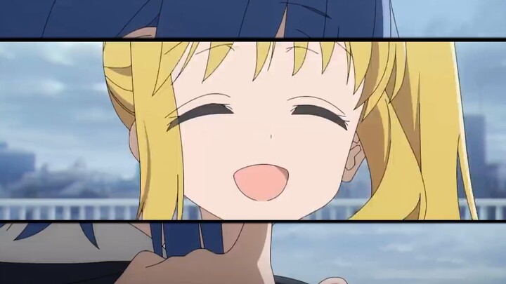 I disappear into the future...