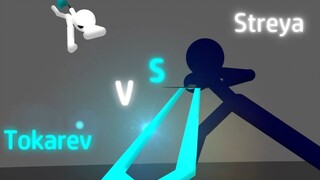 【火柴人】道场决斗 | Tokarev vs Streya - Dojo Duel (by Tokarev)