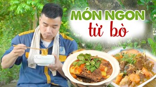 Anh Nông Dân Làm Các Món Ngon Từ Bò Thơm Ngon Đậm Vị