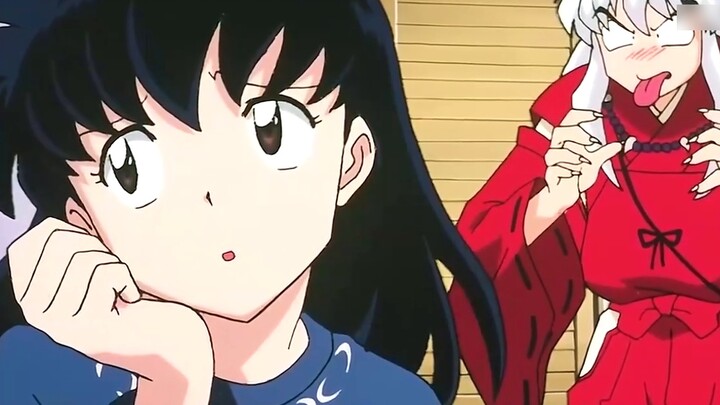 The worst episode for Naraku, not only was he beaten by Seshomaru and InuYasha, but also by a mixed 