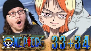 ONE PIECE EPISODE 33 & 34 REACTION | Anime Reaction | Sub