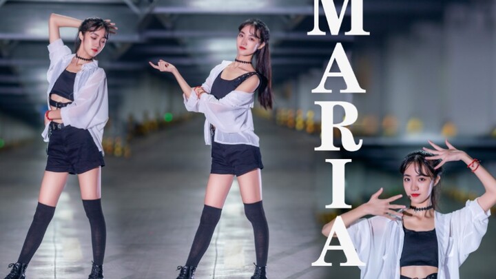 【Xiao Li】Maria～⚠️Di garasi bawah tanah, menari dengan gaya yang sangat keren‼️Tarian yang bisa membu