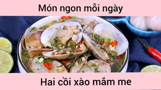 Hai cồi xào mắm me