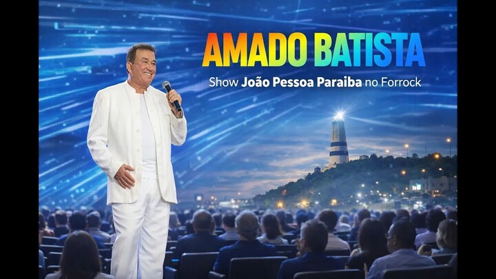 Amado Batista Desligue a luz e o telefone - João Pessoa PB (Forrock) 30 de abril de 2013