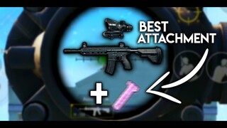 Best Attachment For M416 4x scope!! | 4 Finger Gyro [PUBG MOBILE]