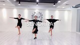 Latin dance combination "senorita" suitable for beginners Qingdao Lady.S Dance