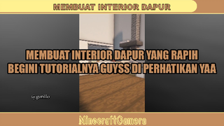 MEMBUAT INTERIOR DAPUR DAN RUANG MAKAN ❓❓❗❗