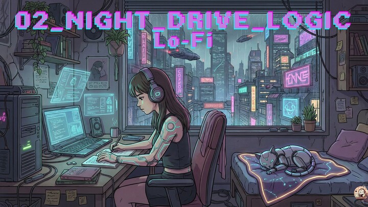 02 Night Drive Logic - Lofi for Deep Focus Coding & Study Mix