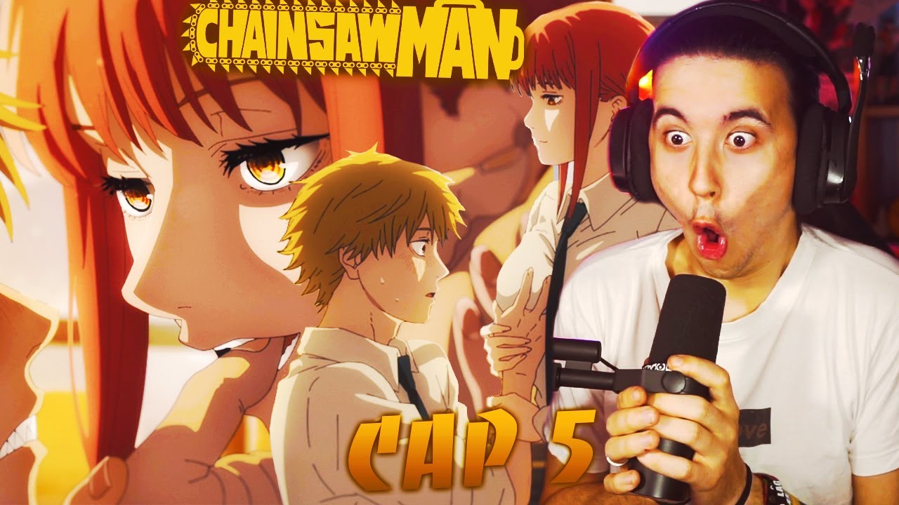 EU TÔ HORRORIZADO COM ESSE ANIME!! React Chainsaw Man EP. 1 