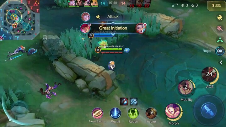 mobile legend AOE damages