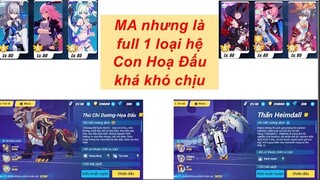 Honkai impact. Full Robot, full dị năng vs Hoạ đấu, Heimdal