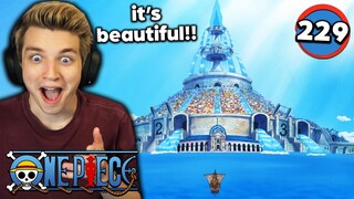 Arrival at WATER 7!! | One Piece REACTION Episode 229