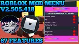 [UPDATED]💥Roblox Mod Menu V2.505.418 With 87 Features "SPEED HACK" Latest Version Undetected!!!