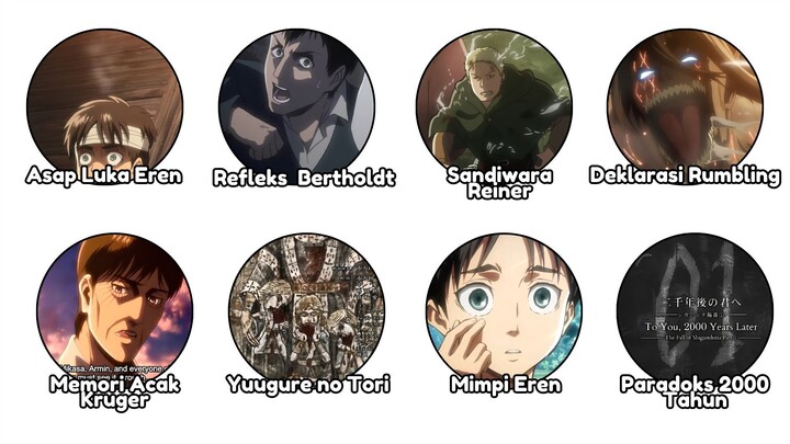 8 Foreshadowing Attack On Titan yang Baru Disadari Penonton Setelah Ending Part 1