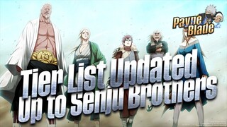 Ninja Tribes Tier List up to Senju Bros   All characters, all content Ranked! Naruto x Boruto Ninja