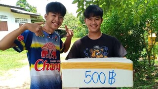 ลุ้นตัวโก่ง!! กล่องสุ่มอาหารทะเล 500 บาท จะได้อะไรบ้าง... จะคุ้มค่าไหม?