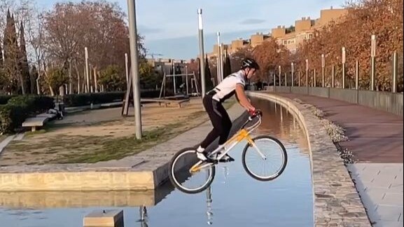 Đối với xe đạp mini, bất kỳ khoảng cách nào cũng đều vô nghĩa.