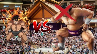 How a SHORTY BEATS a FAT GUY in SUMO?! | HIROMARU SUMO ANIME REVIEW