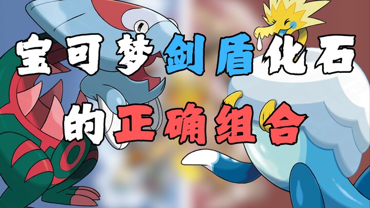 宝可梦剑盾化石的正确组合