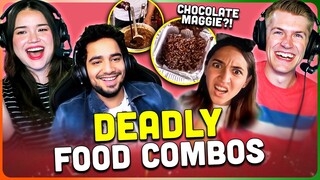 Samay Raina's Reaction To Deadly Food Combos Ft. Nishant Tanwar & Sahiba Bali REACTION! | Zomato