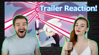 Lightsaber UMBRELLAS?!? Star Wars Visions Trailer Reaction!