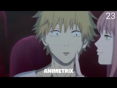 47 second date of makima and Denji  / Chainsaw man anime.