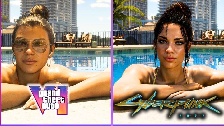 Recreando GTA VI en Cyberpunk 2077