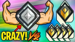 Buffed Silver VS 5 Radiants! - Funniest Video Ever