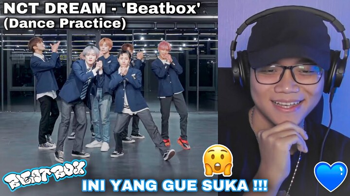 INI SERU PARAH😂|| NCT DREAM 엔시티 드림 'Beatbox' Dance Practice || REACTION (Indonesia)