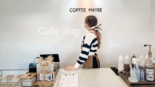 CAFE VLOG | opening our cafe - COFFEE MAYBE | Philippines