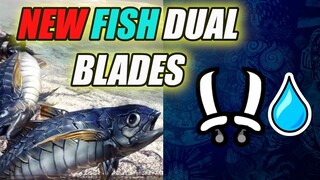 FISH DUAL BLADES | MHWL ICEBORNE - WHETFISH SABERS / DUAL BLADES BUILD