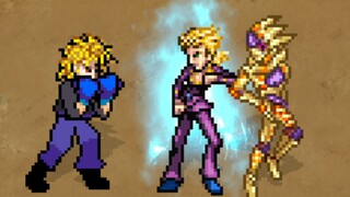 Across time and space! Can teenage Dior stop Giorno from becoming a rogue superstar? Boxing dioVS Joruno[Golden Experience Requiem][mugen][JoJo's Bizarre Adventure]