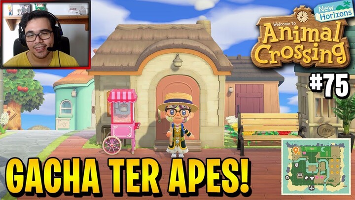GACHA NYA APES BANGET! TAPI LUMAYAN LAH DAPET DIA!! (#75) [Animal Crossing New Horizons Indonesia]