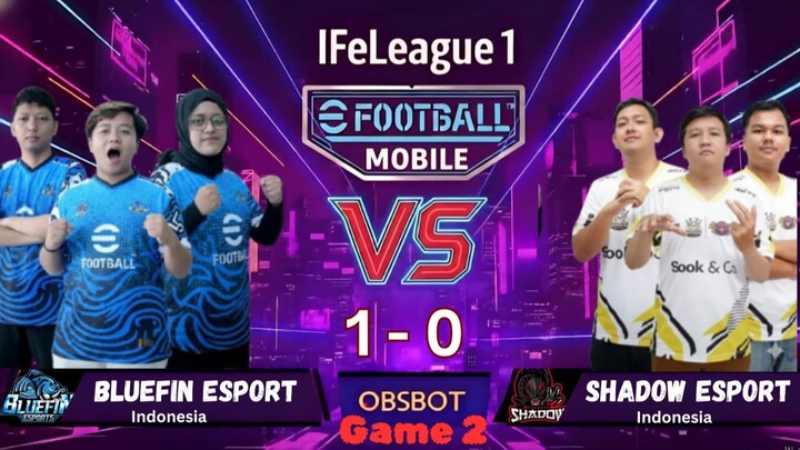 BLUEFIN Bungkam Shadow! Skor 1-0 di IFeLeague1!